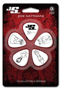 D&apos;Addario 1CWH6-10JS Joe Satriani plectrums wit heavy (10 st)