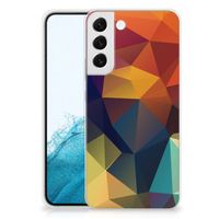 Samsung Galaxy S22 Plus TPU Hoesje Polygon Color - thumbnail