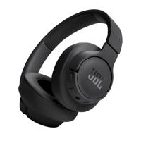 JBL Tune 720BT draadloze on-ear koptelefoon in zwart - Met JBL Pure Bass Sound, Bluetooth 5.3, handsfree bellen, audiokabel en 76 uur batterijduur