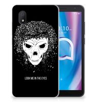 Silicone Back Case Alcatel 1B (2020) Skull Hair