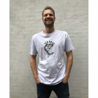 Delta Catch T-Shirt Sea Bass Licht Grijs Heren 