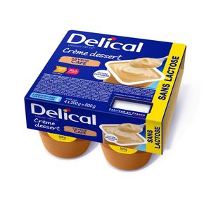 Delical Creme Dessert Hp-hc Z/lact.koff 4x125g Nf