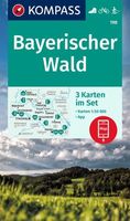 Wandelkaart 198 Bayerischer Wald | Kompass - thumbnail