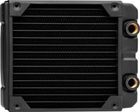 CORSAIR Hydro X-serie XR5 140 mm waterkoelradiator - enkele 140 mm ventilatorbevestiging - premium koperen constructie - eenvoudige installatie - zwart