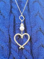 Pearl Heart Shape Necklace