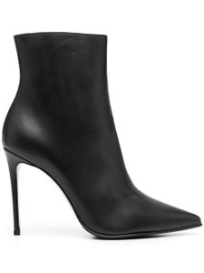 Le Silla bottines Eva 100 mm en cuir - Noir