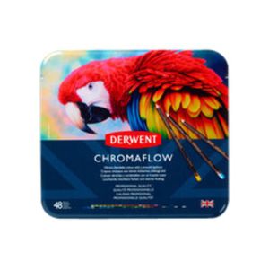 Kleurpotloden Derwent Chromaflow set ÃƒÆ' 48 kleuren