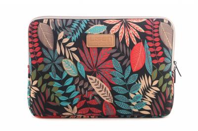 Lisen - sleeve hoes 15 inch - Tropical zwart