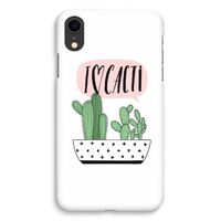 I love cacti: iPhone XR Volledig Geprint Hoesje - thumbnail