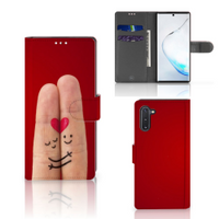 Samsung Galaxy Note 10 Wallet Case met Pasjes Liefde - Origineel Romantisch Cadeau - thumbnail