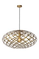 Lucide WOLFRAM - Hanglamp - Ø 65 cm - 1xE27 - Mat Goud / Messing