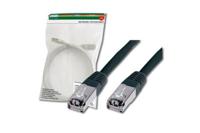 Digitus DK-1531-020/BL RJ45 Netwerkkabel, patchkabel CAT 5e SF/UTP 2.00 m Zwart Verdraaide paren 1 stuk(s)