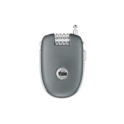 Yale Reis Cijferslot met Intrekbare Kabel - Kofferslot - 4 Cijferig - Herinstelbaar Yale Reis Cijferslot met Intrekbare Kabel - Kofferslot - 4 Cijferig - Herinstelbaar