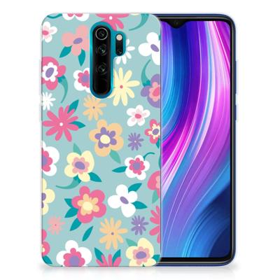Xiaomi Redmi Note 8 Pro TPU Case Flower Power