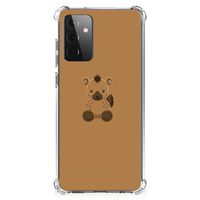 Samsung Galaxy A72 4G/5G Stevig Bumper Hoesje Baby Hyena