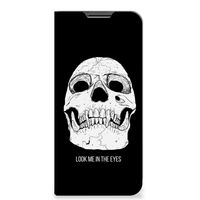 Mobiel BookCase OPPO A54 5G | A74 5G | A93 5G Skull Eyes