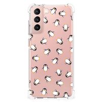 Doorzichtige Silicone Hoesje voor Samsung Galaxy S21 FE Pinguïn