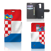 LG K10 2015 Bookstyle Case Kroatië