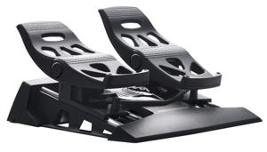 Thrustmaster TFRP T.Flight Rudder Pedals Rempedaal-plaat USB, RJ12 PC, PlayStation 4, Xbox One Zwart