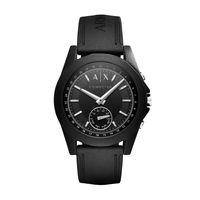 Horlogeband Armani Exchange AXT1001 Silicoon Zwart 22mm - thumbnail