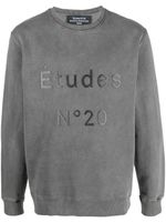 Etudes sweat Story N20 à effet usé - Gris