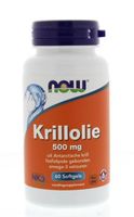 NOW Krillolie 500 mg (60 softgels) - thumbnail