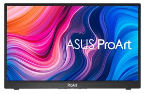 ASUS PA148CTV computer monitor 35,6 cm (14") 1920 x 1080 Pixels Full HD LED Touchscreen Tafelblad Zwart