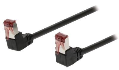 CAT6 S/FTP Netwerkkabel RJ45 (8/8) Male - RJ45 (8/8) Male 15.0 m Zwart