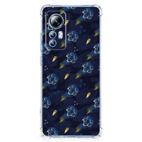 Doorzichtige Silicone Hoesje voor Xiaomi 12 Lite Voetbal