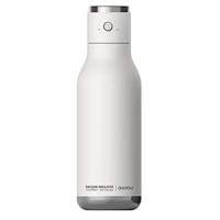 ASOBU BT60 WHITE Wireless Beat geïsoleerde roestvrijstalen fles met BT luidspreker wit, roestvrij staal, 500 milliliter