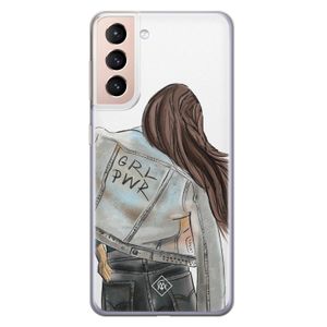 Samsung Galaxy S21 siliconen hoesje - GRL PWR