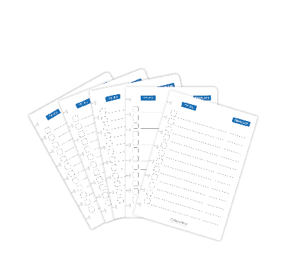 Correctbook Set Extra Pagina’s-A5 - to do list