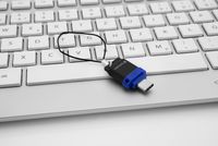 Verbatim Dual - USB-Stick 3.0 32 GB - USB-C / USB-A - Blauw - thumbnail