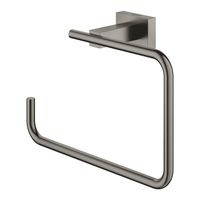 GROHE Essentials Cube handdoekring brushed hard graphite 40510AL1