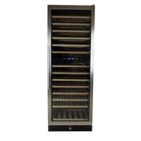 Vinata Presanella Wijnklimaatkast Vrijstaand en onderbouw - Zilverkleurig - Wijnkoelkast 154 flessen - 171 x 59.8 x 68.5