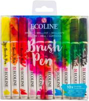 Talens brushpennen Ecoline heldere kleuren 10 stuks