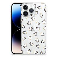 TPU bumper voor iPhone 14 Pro Max Pinguïn - thumbnail