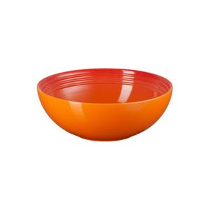 LE CREUSET - Aardewerk - Saladeschaal 24cm 2,20l Oranjerood