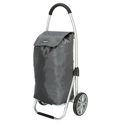 Ruime boodschappen trolley Grijs