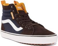 Vans Filmore Hi Vansguard Sneaker voor heren, Suède Canvas Grijs Marshmallow, 42 EU