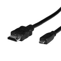 VALUE HDMI High Speed Kabel met Ethernet, HDMI M - MICRO HDMI M, 2 m - thumbnail