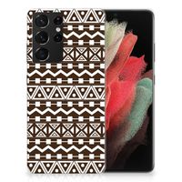 Samsung Galaxy S21 Ultra TPU bumper Aztec Brown - thumbnail