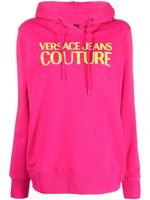 Versace Jeans Couture hoodie à logo imprimé - Rose - thumbnail