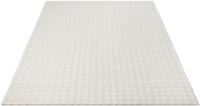 Karpet24 Flow - Knuffelig Bubbeltapijt, Wasbaar & Antislip, Zacht en Onderhoudsvriendelijk, Beige-80 x 150 cm