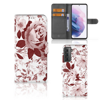 Hoesje Samsung Galaxy S21 Plus Watercolor Flowers - thumbnail