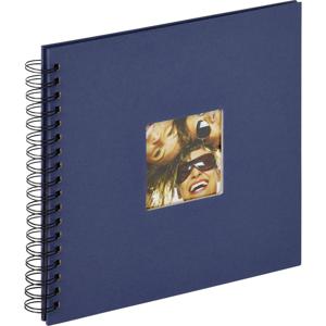 walther+ design Walther SA-108-L Ringbandalbum (b x h) 26 cm x 25 cm Blauw 40 bladzijden