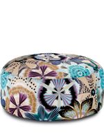 Missoni Home pouf à imprimé à fleurs - Bleu