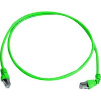 Telegärtner L00001A0156 RJ45 Netwerkkabel, patchkabel CAT 6A S/FTP 2.00 m Groen Vlambestendig, Halogeenvrij 1 stuk(s) - thumbnail