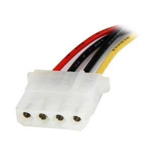 StarTech.com 30 cm SATA-naar-Molex LP4-voedingskabeladapter F/M