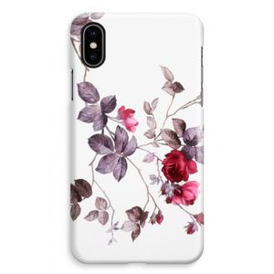 Mooie bloemen: iPhone XS Max Volledig Geprint Hoesje